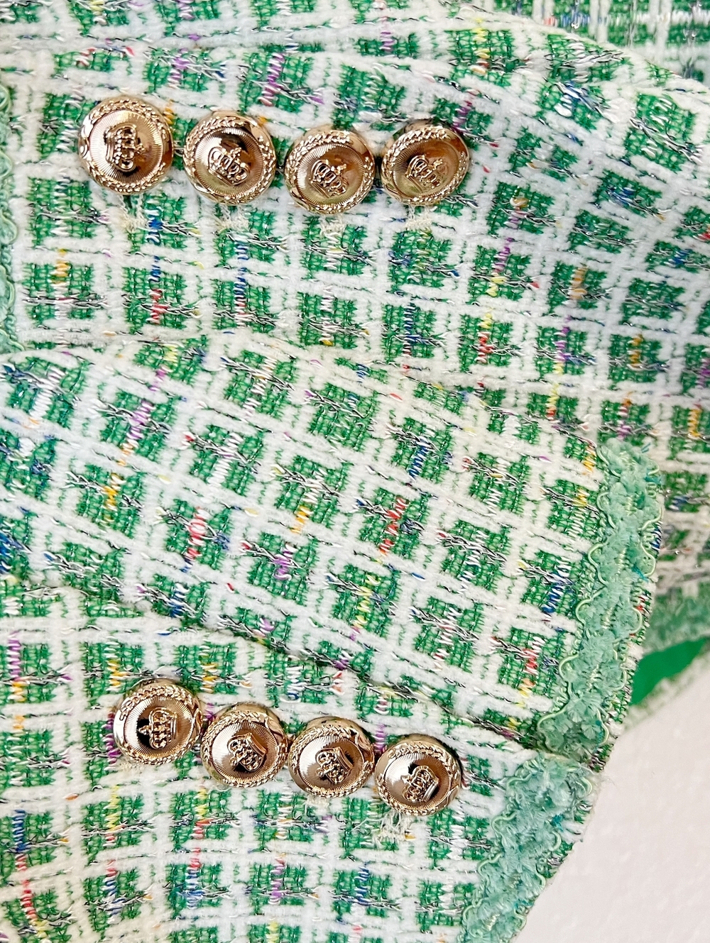 NWT Walter Baker Harmony Tweed Cropped Jacket - Picture 9 of 9